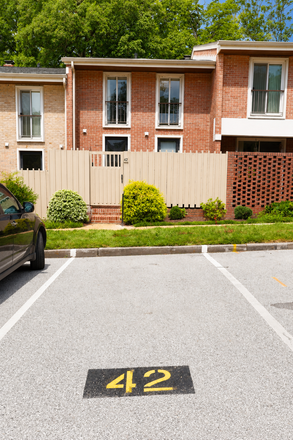 Dedicated parking space in front - 2BD/2.5BA Furnished Townhouse ideal for Visiting Professionals. Bi-weekly cleaning included