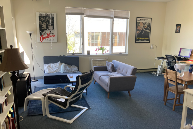 Living Room - 1 Bedroom Harvard Housing Apartment - Furnished, Spacious, 5 minutes from Harvard Yard