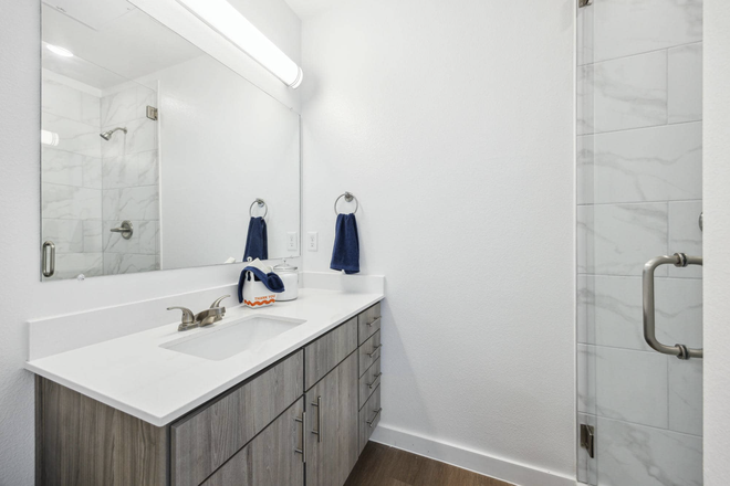 Bathroom - Summer Sublease on New Studio Apartment at Nest on Sunset