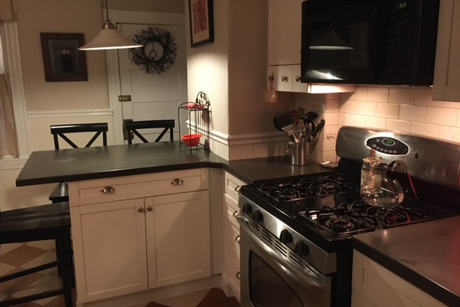 Kitchen - Fully furnished room for rent - convenient to public transportation for schools and hospitals Condo
