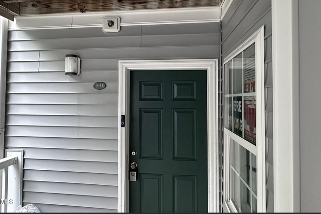 Front door - University Woods - close to campus