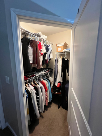 Spacious closet - University Edge Apartments