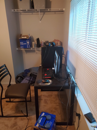 Bedroom Desk - Bellamy Apartment