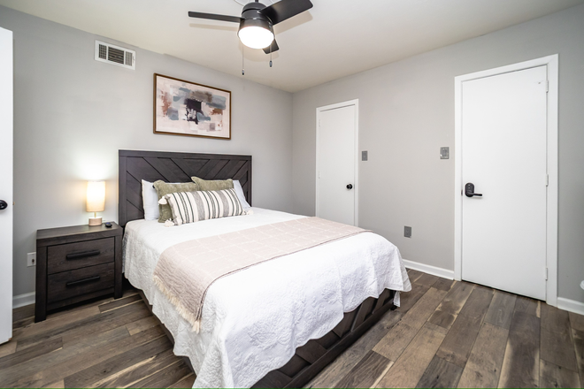 Bedroom - Quiet Jackson Condo Minutes from UMMC