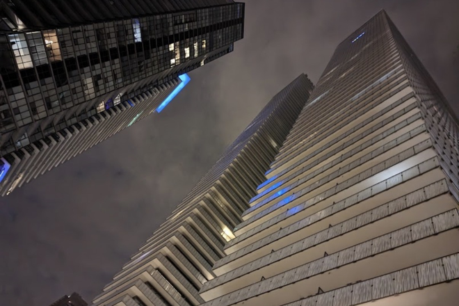 Outside Apartment View - 1 Bedroom in a furnished unit, 50 Charles Street East Condo