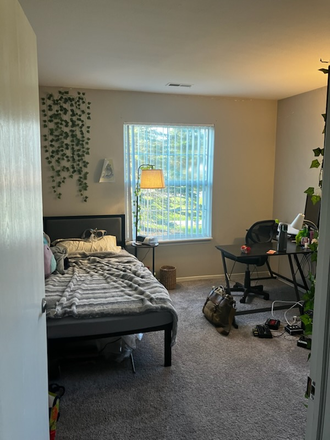 bedroom entrance view - Seeking roommate; room available in 2b2ba apartment
