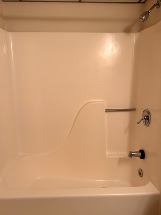 Shower - Fully Furnished Studio near Campus - Yugo Greenville Campus Towers - Available ASAP Apartments