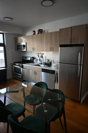 Kitchen - Sunny 2BR Bushwick Apartment – 5 Min to J Train