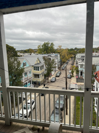view from room and balcony - Furnished 1 Bedroom in a 4b2b, 15 minute walk to MIT and Harvard Apartments