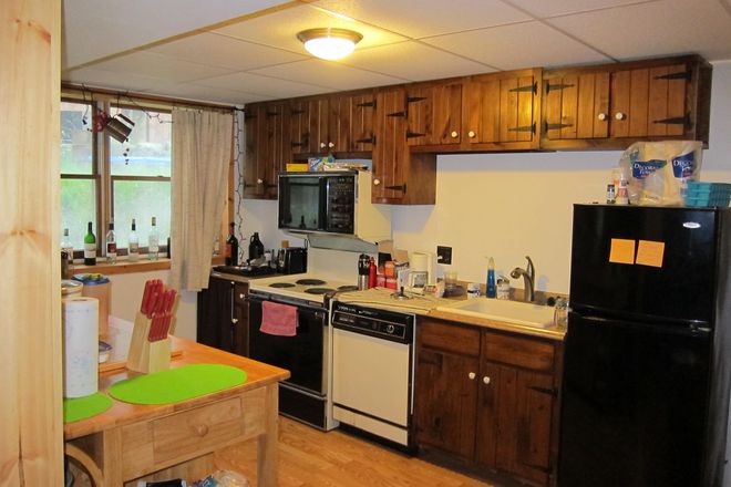 Kitchen with many great appliances. - Finished Basement with private entrance, kitchen, bathroom, and 1 bedroom.