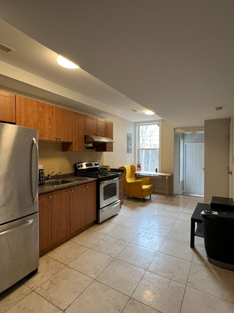 Kitchen/Living Space - Newly Renovated 3 Bed 1 Bath Apartment