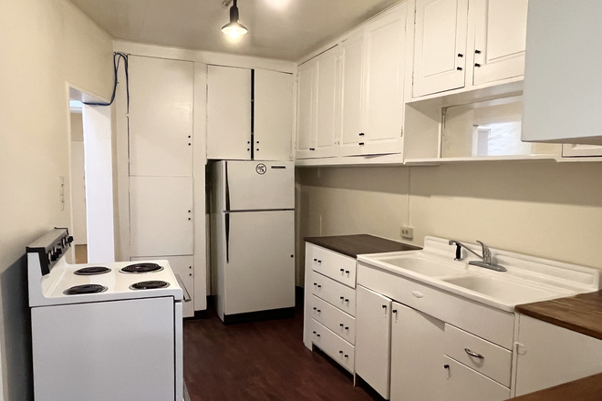 Kitchen - Spacious One Bedroom Apartment One Block from Peabody/JHMI Shuttle stop