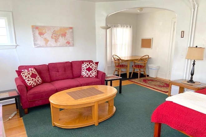 Bedroom 1 - TUFTS - July - Sept - Huge Furnished Room w/AC & All Included