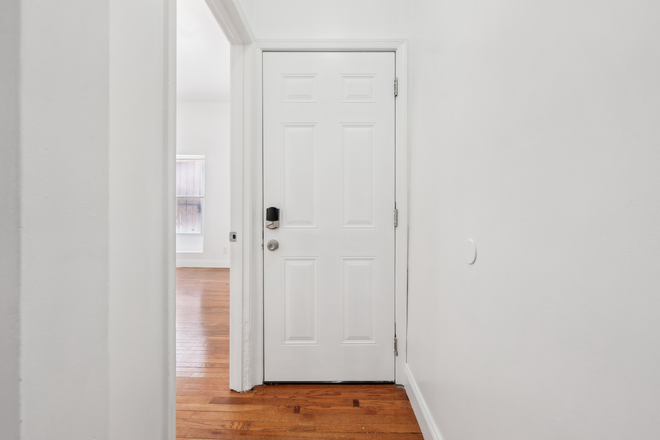 Entrance Door - Luxury, Pet-Friendly 1B/1B Apartment Available Near JHU Shuttle Stop & Penn Station