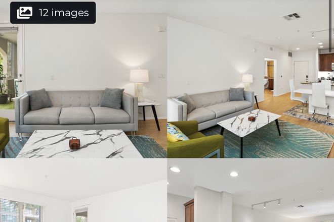 Kitchen and living spaces - Apartments close to campus