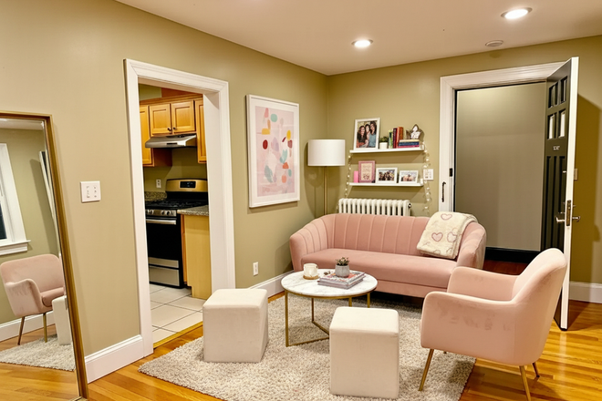 1 - Rent the best off-campus location, BU Brookline 4 bed 2 bath Condo for rent 9/1/26