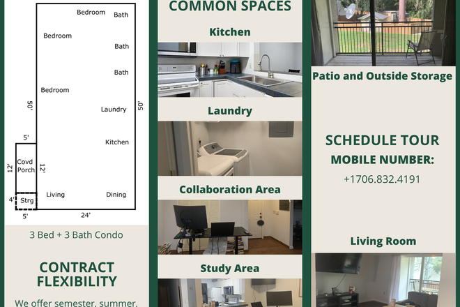 Flyer - 2 Rooms for Rent in Windsor Park Condominium