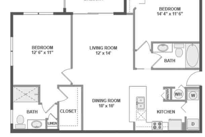 Floor Plan - AMLI Toscana Apartments