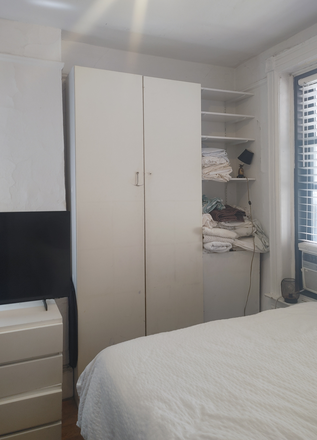 Bedroom - West Village, sunny, furnished room in shared home, August 15, for female roommate, $2,100