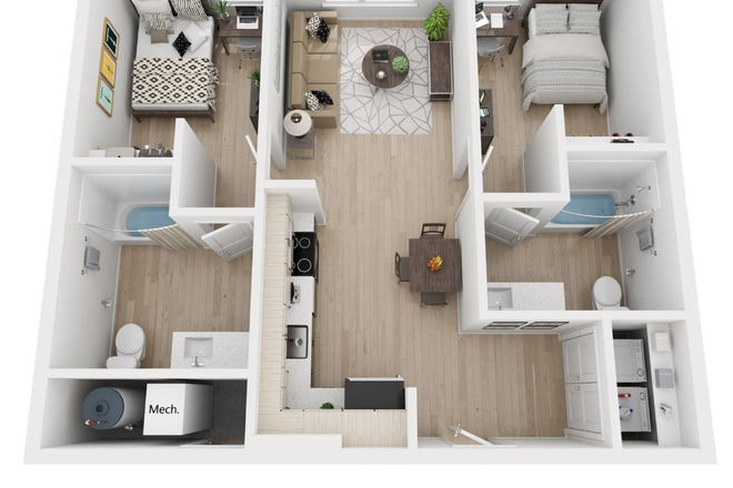 Floor Plan - Fieldstone Artisan Lease Transfer Apartments (Sublet / Shared Housing)