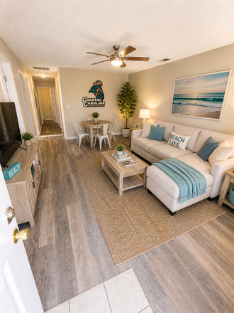 Living Room - Walk/Bike to CCU! Only 1 room left for the 2026–2027 school year! House