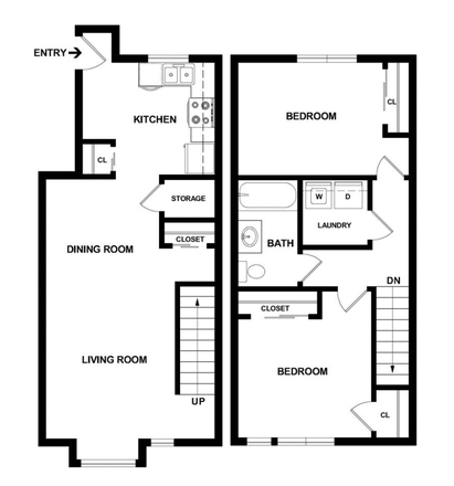 Floor Plan - Mission Main Apartments