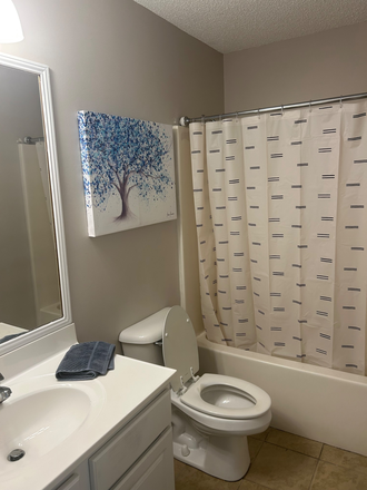 Bathroom - Private room with private bath in 2nd floor condo