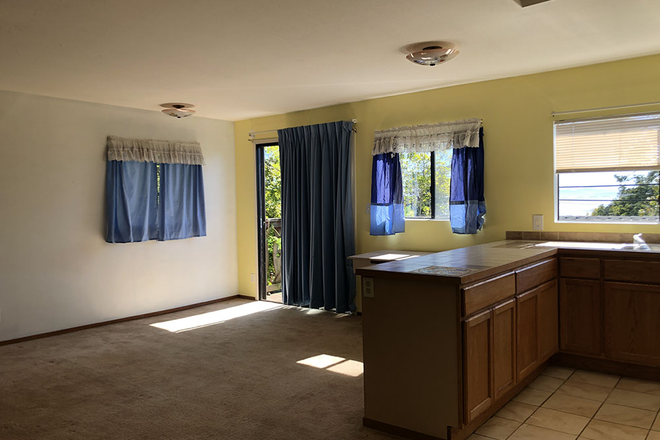 bedroo/main room - Studio apartment with direct access to campus via #7 bus; Bay view, etc.
