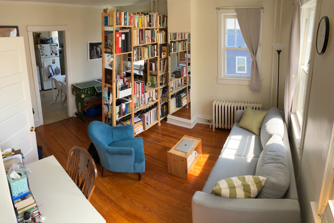 Living room - 1BR apt-86 Spruce St #4-Princeton