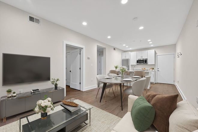 Living / dining - 2 BR 2 BA Beautiful Kitchen! Washer/Dryer Central AC Apartments