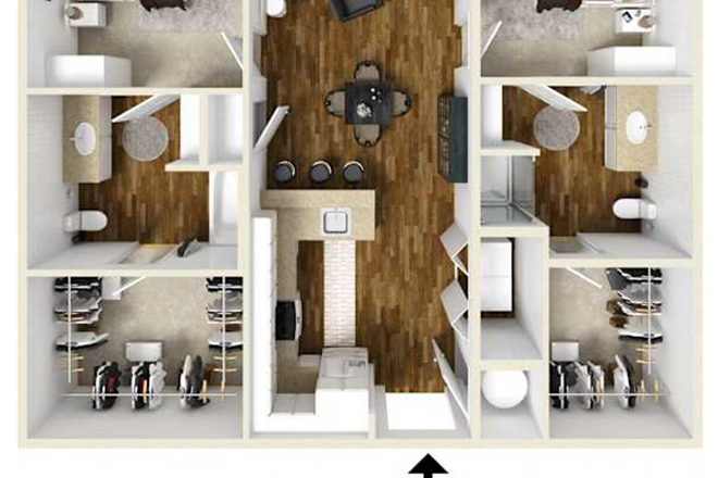 Apartment (The bedroom for rent is the one on the right) - Iron City lofts