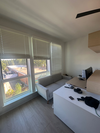 Living room - Fully Furnished Studio Apartment | The Forge at Iron Works, Raleigh