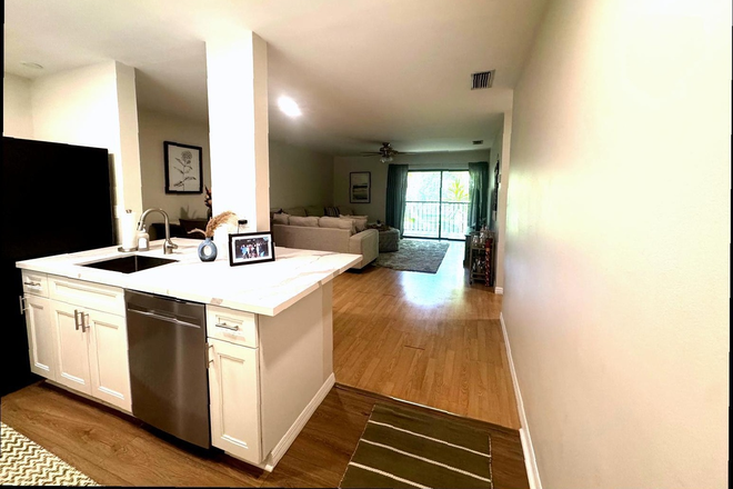 Kitchen/Living Room - Boca Terrace Condominiums