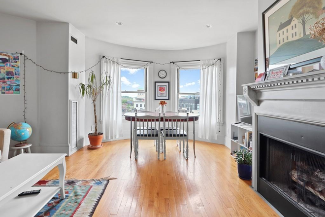 Call NOW for showings! 617-236-8600 - MASS AVE - GORGEOUS OPEN CNCPT 7TH FLR 3BR/1BA FOR *9/1/2026* W/ H&HW INC, LNDRY IN BLDNG, ROOF DECK