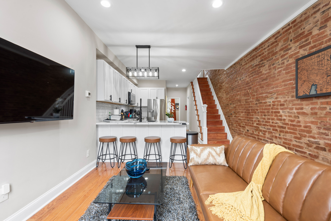 Living Room / Kitchen - Classic Elegant Townhome at Hopkins 3 bd 3 bath