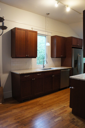 Kitchen wall 2 - Candler Park - Charming 3 bedroom/ 2 bath + office Triplex