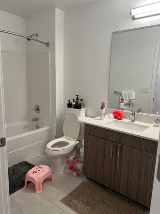 bathroom - Union on Knox Apartment, subletting a 1BR/BR in a 4x4 Apartment