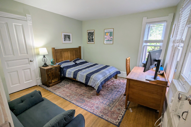 Bedroom View A - Fully-Furnished Bedroom on Campus in Two Student Apartment