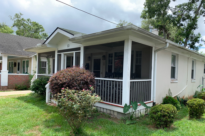 Big front porch! 3 main entrances/exits. - Wagener Terrace House/13 Darlington Ave 3 bedroom 2bath with fenced yard