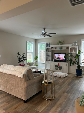 Living area - Beautiful, new home in Dawsonville- close to outlets