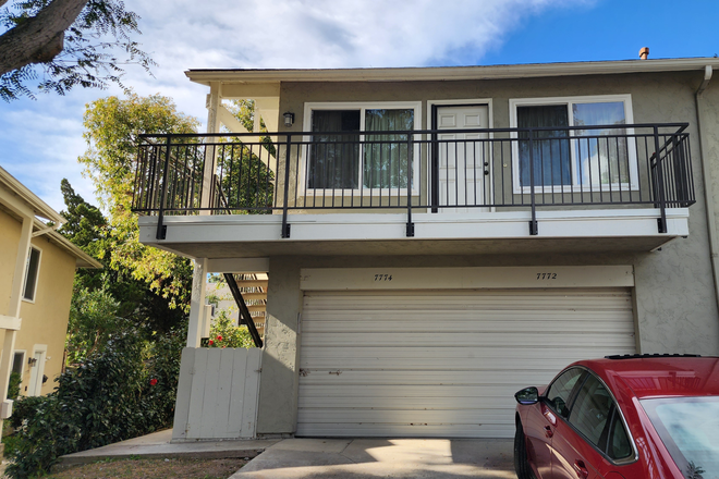 Exterior - 2-bed 1-bath, second floor, UTC.