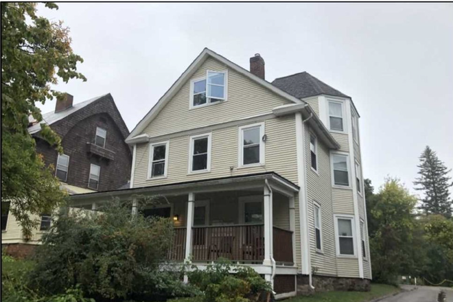 Front - 3 BR Apartment, close to campus, hospital & downtown. 2 off-street parking spaces.