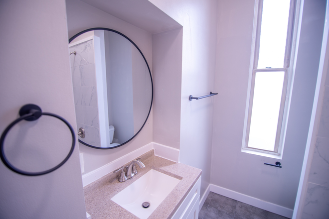 Bathroom - Charming 2BR w/ In-Unit W/D | Historic Building Near JHU