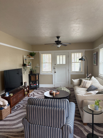 living room - well kept bungalow close to campus right off of Evans House