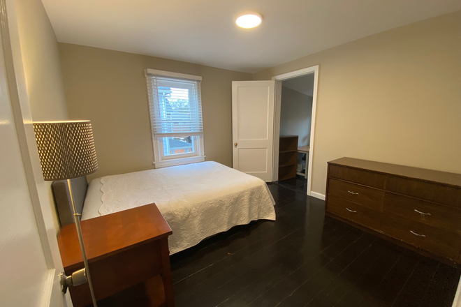 Your room integrated an extra room, creating a private suite layout ideal for separating your sleep and study spaces. - Furnished room in home-Birch Ave-Princeton