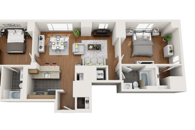 floorplan - Peninsula Apartments