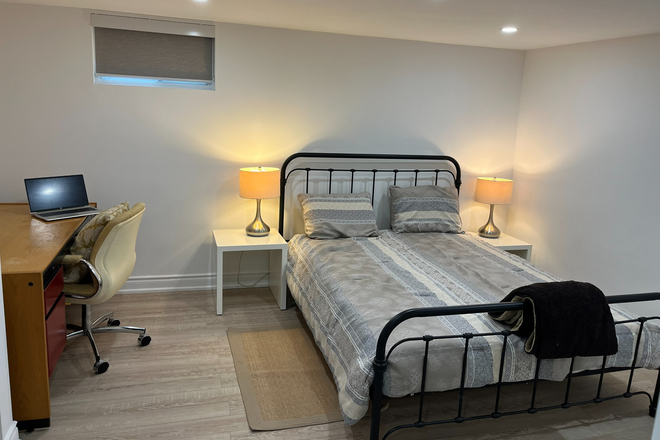 Bedroom - 1 Furnished Bedroom - all inclusive basement apartment