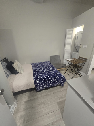 Bedroom - Cozy clean and modern furnished studio apartment in minutes walkable distance from UOFT Saint George