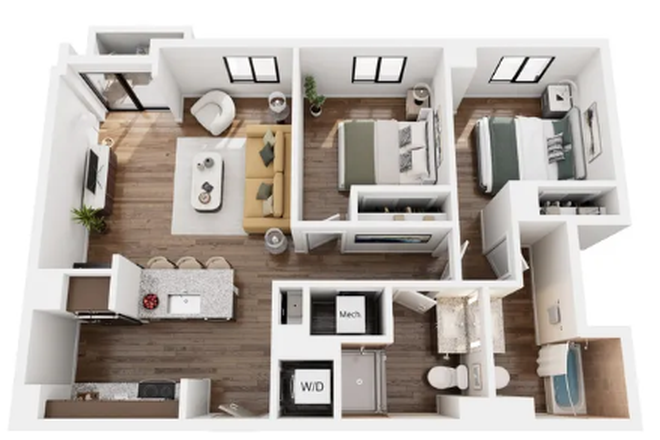 unit 2F - Lifetime Living 2bed/2bath Apartments