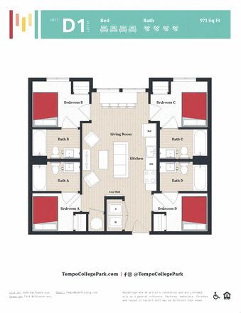 layout and video - Tempo College Park